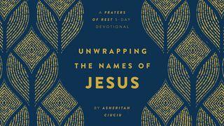 Unwrapping the Names of Jesus | A Prayers of REST 5-Day Devotional by Asheritah Ciuciu  John 6:35-40 King James Version