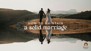 How to maintain a solid marriage Song of Solomon 4:1-15 King James Version
