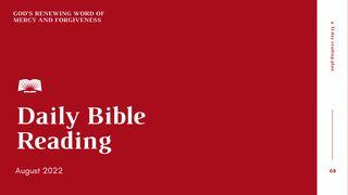 Daily Bible Reading, August 2022: God’s Renewing Word of Mercy and Forgiveness Psaltaren 86:1-17 Svenska Folkbibeln 2015
