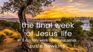 The Final Week of Jesus' Life: An 8-Day Holy Week Devotional Series Matthew 26:17-30 New International Version