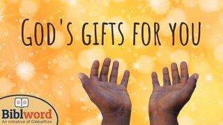 God's Precious Gifts for You Revelation 1:13-18 New International Version