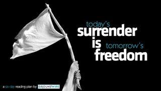 Today's Surrender Is Tomorrow's Freedom Luke 19:28-48 New International Version