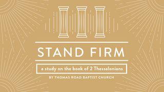 Stand Firm: A Study in 2 Thessalonians 2 TESSALONISENSE 3:14-15 Afrikaans 1983