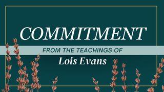 Commitment Matthew 4:1-4 New International Version