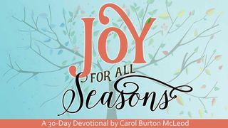 Joy For All Seasons Nehemja 8:9-10 Bibel 2000