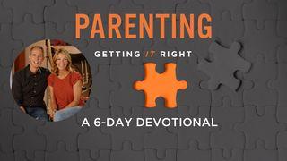 Parenting: Getting It Right Proverbs 3:21-26 New International Version