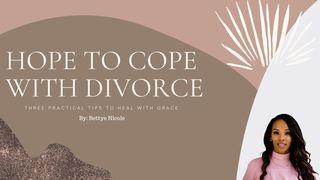 How to Cope With Divorce I Samuel 1:8 New King James Version