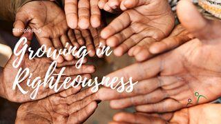 Growing in Righteousness Mark 2:28 New International Version
