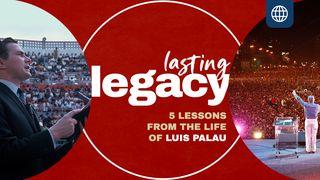 Lasting Legacy—5 Lessons From the Life of Luis Palau 1 JOHANNES 2:6 Afrikaans 1983