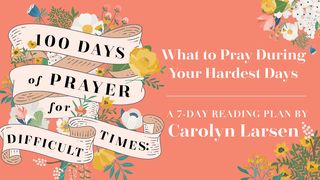 100 Days of Prayer for Difficult Times: What to Pray During Your Hardest Days Proverbs 15:18 English Standard Version 2016