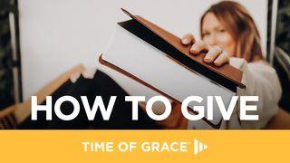 How to Give Luke 21:1-28 New International Version