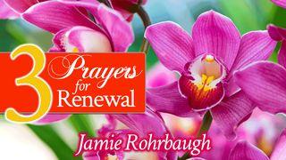 3 Prayers for Renewal Isaiah 43:18 New International Version