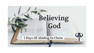 Believing God by Rocky Fleming Mark 6:6 New International Version