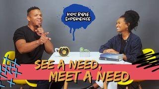 Kids Bible Experience | See a Need, Meet a Need Acts of the Apostles 1:9-11 New Living Translation