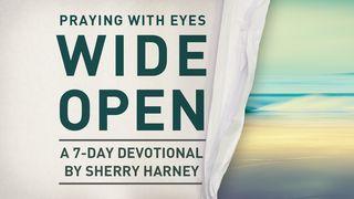 Praying With Eyes Wide Open John 17:1-26 New International Version
