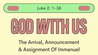 God With Us Luke 2:10 New Living Translation