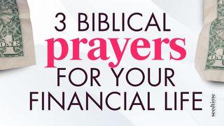 3 Biblical Prayers for Your Financial Life Matthew 6:27-34 New International Version