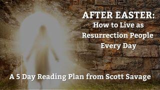 After Easter: How to Live as Resurrection People Every Day John 20:9 New International Version