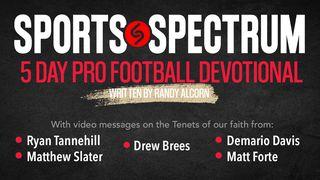 Sports Spectrum Pro Football Devotional Ephesians 6:19-23 New International Version
