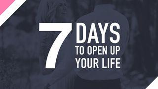 7 Days To Open Up Your Life Proverbs 11:24 New International Version