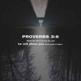 Proverbs 3:5-12 NCV