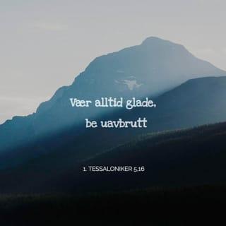 1 Tessaloniker 5:16 NB