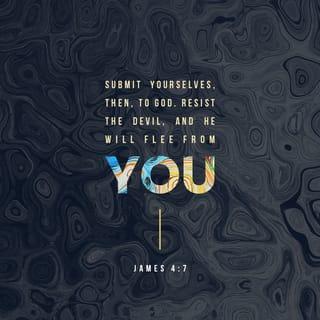 James 4:7-12 - Submit yourselves, then, to God. Resist the devil, and he will flee from you. Come near to God and he will come near to you. Wash your hands, you sinners, and purify your hearts, you double-minded. Grieve, mourn and wail. Change your laughter to mourning and your joy to gloom. Humble yourselves before the Lord, and he will lift you up.
Brothers and sisters, do not slander one another. Anyone who speaks against a brother or sister or judges them speaks against the law and judges it. When you judge the law, you are not keeping it, but sitting in judgment on it. There is only one Lawgiver and Judge, the one who is able to save and destroy. But you—who are you to judge your neighbor?