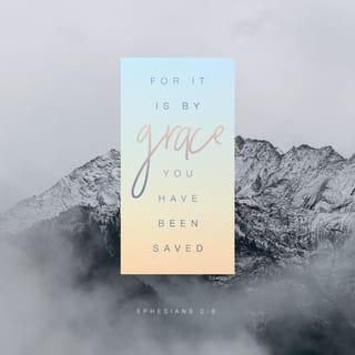Ephesians 2:8 - For it is by free grace (God's unmerited favor) that you are saved (delivered from judgment and made partakers of Christ's salvation) through [your] faith. And this [salvation] is not of yourselves [of your own doing, it came not through your own striving], but it is the gift of God
