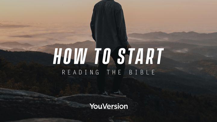 Hvordan begynne å lese Bibelen