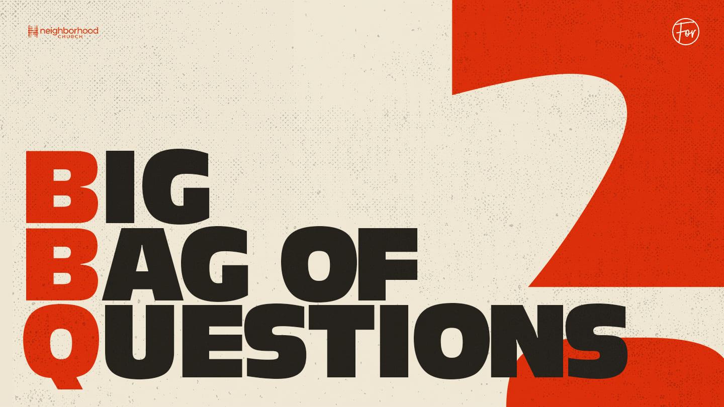 Big Bag of Questions: Do I Have to Agree With Everything in the Bible to Follow Jesus?