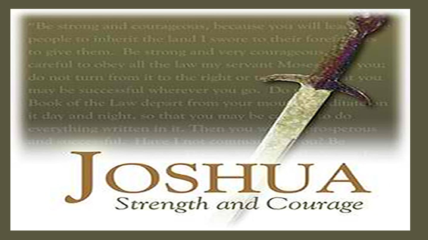 Joshua: Passing the Baton