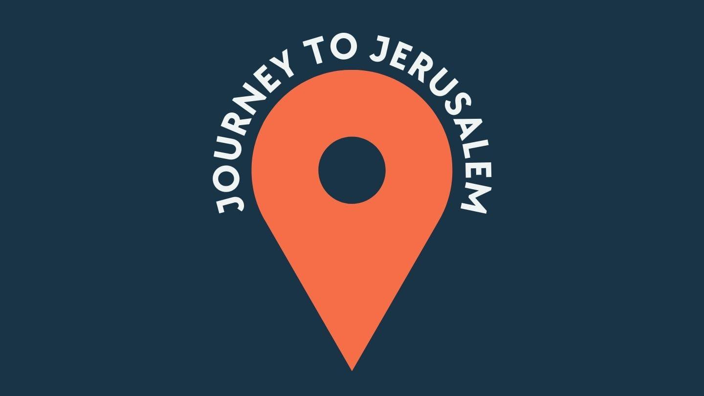 Journey to Jerusalem: "Sitting at Jesus's Feet" - Luke 10:38-42