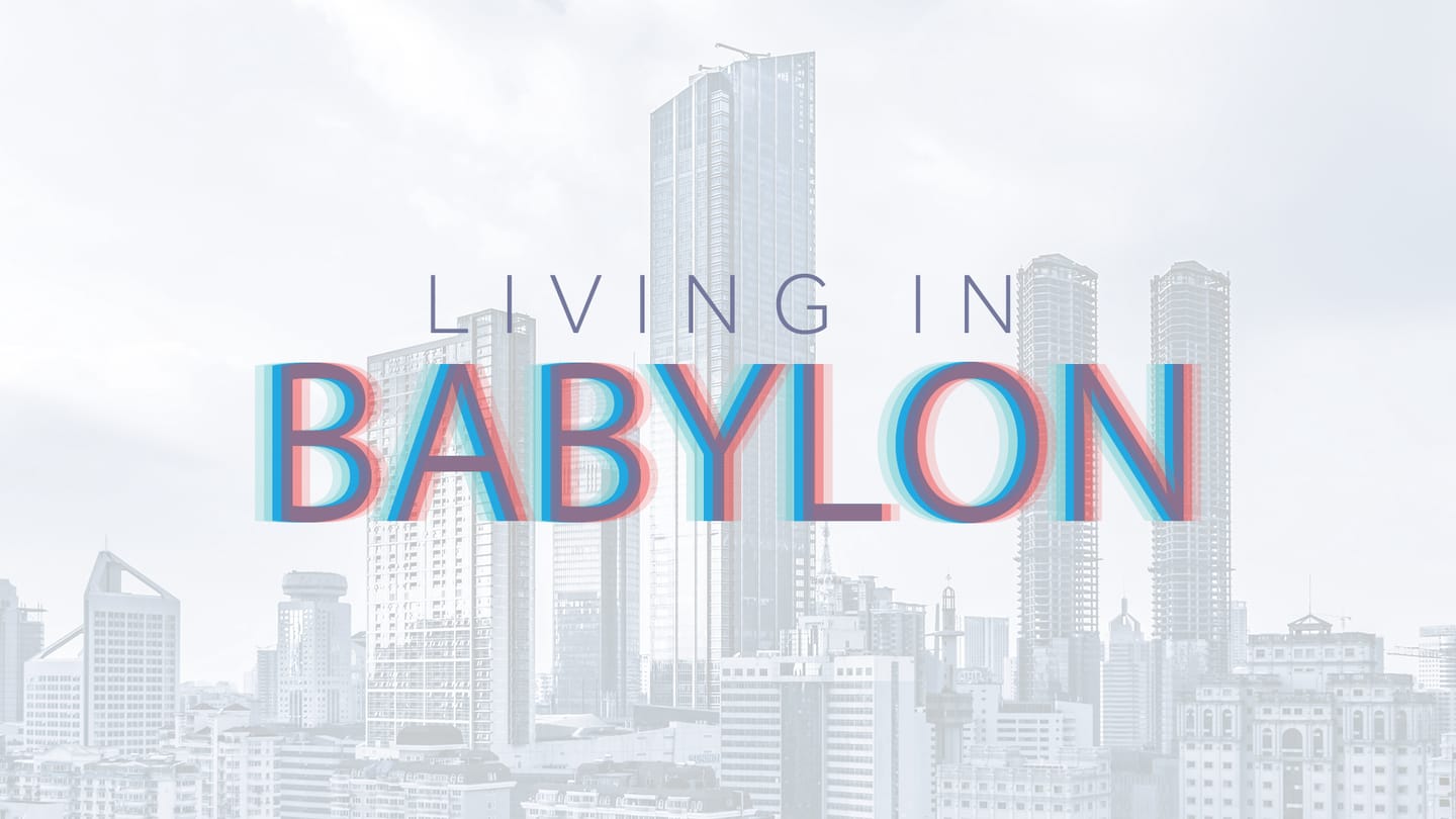 Living in Babylon: Guest Speaker, John Inazu