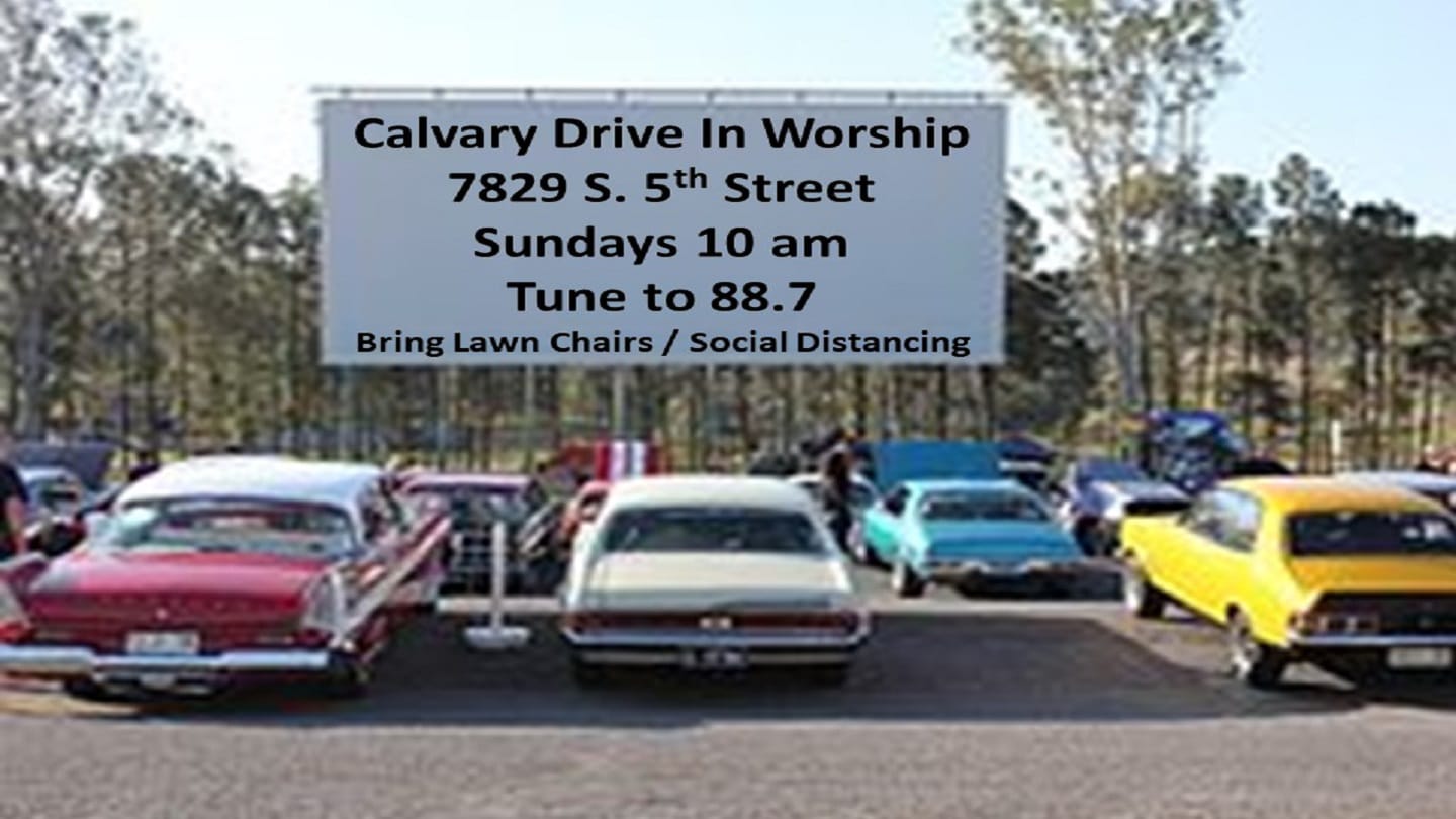 Drive In Worship 10am