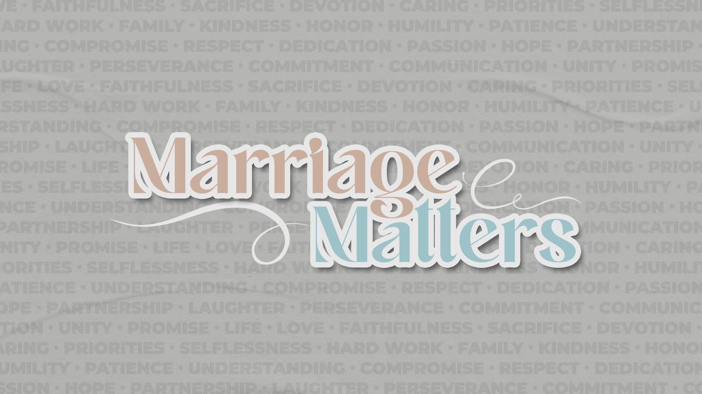 Marriage Matters | Sex