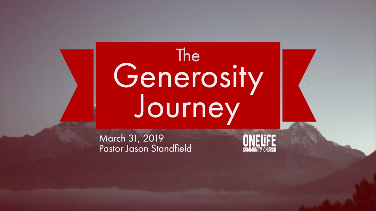 The Generosity Journey