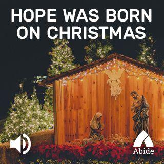 Hope Was Born On Christmas