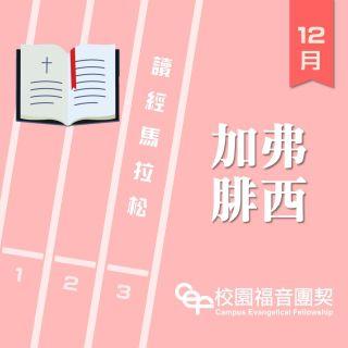 讀經馬拉松：加拉太書、以弗所書、腓立比書、歌羅西書