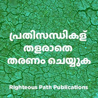 പ്രതിസന്ധികള്‍ തളരാതെ തരണം ചെയ്യുക
