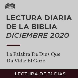 Lectura Diaria De La Biblia De Diciembre 2020 La Palabra De Dios Que Da Vida: El Gozo