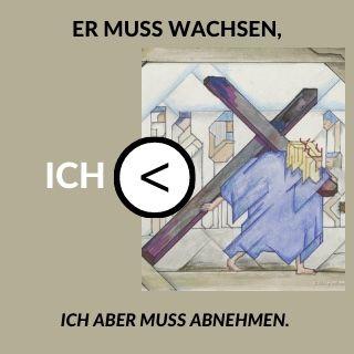Er muss wachsen, ich aber muss abnehmen.