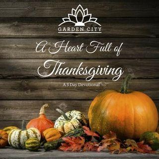 A Heart Full Of Thanksgiving