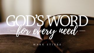 God's Word For Every Need 1 John 3:1-3 English Standard Version 2016