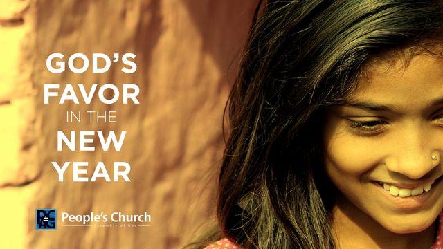 God's Favor In The New Year