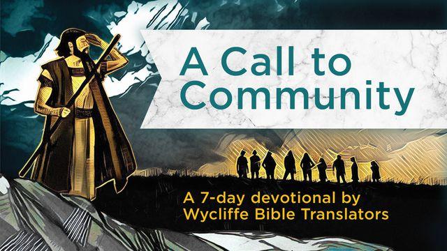 A Call To Community