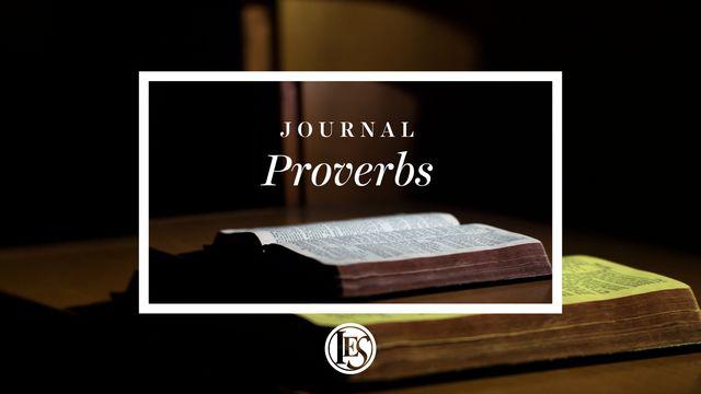 Journal ~ Proverbs