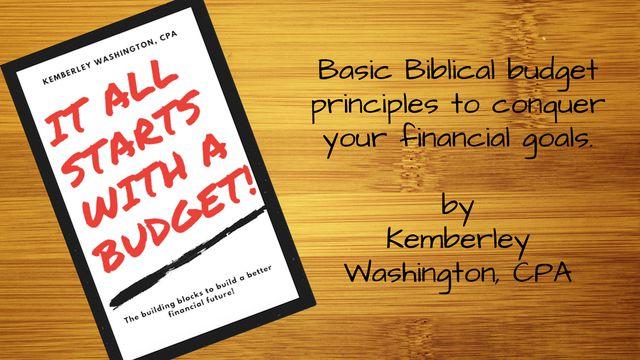 It All Starts With A Budget!