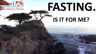 Fasting. Is It For Me? Mark 2:20 New American Standard Bible - NASB 1995