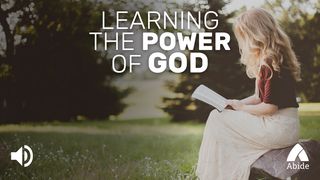 Learning the Power of God Psalms 33:18-22 New King James Version