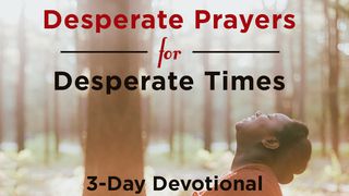 Desperate Prayers For Desperate Times Salmos 34:17 Nueva Traducción Viviente